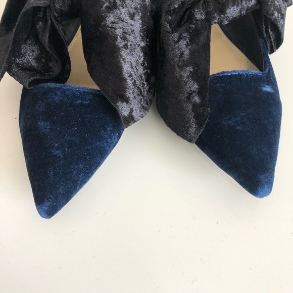 Zara velvet bow flats - Picture 6 of 8